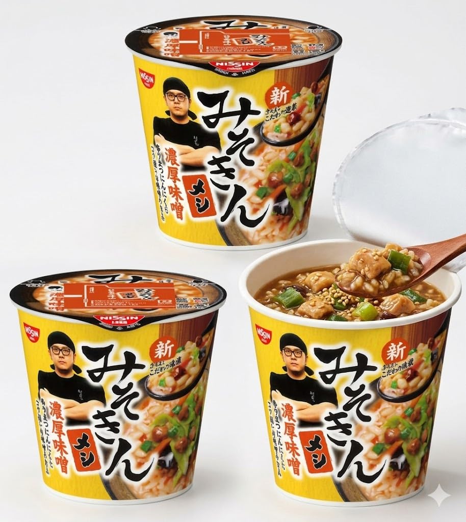 Amazon.co.jp: 【3個セット】 みそきん 味噌きん 濃厚味噌 ラーメン